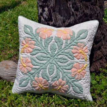 Pillow Cover-Hibiscus 12 Pillow Cover-Hibiscus 12